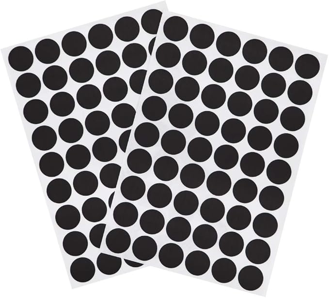 Self-Adhesive Screw Hole Stickers PVC Cover Caps Dustproof by VictorsHome