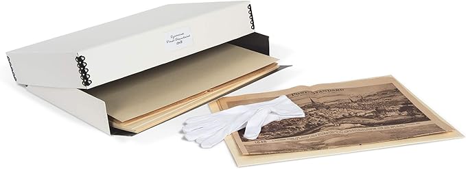 Gaylord Archival White Newspaper Preservation Kit - 13W x 18L x 3" H by GaylordArchival