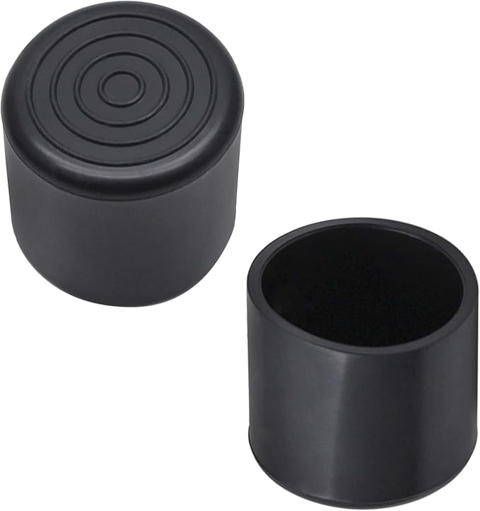 Round Rubber Furniture Leg Caps, 7/8 Inch Chair Leg Floor Protectors - Image 2