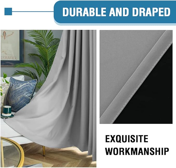 H.VERSAILTEX 100% Blackout Curtains - Image 6