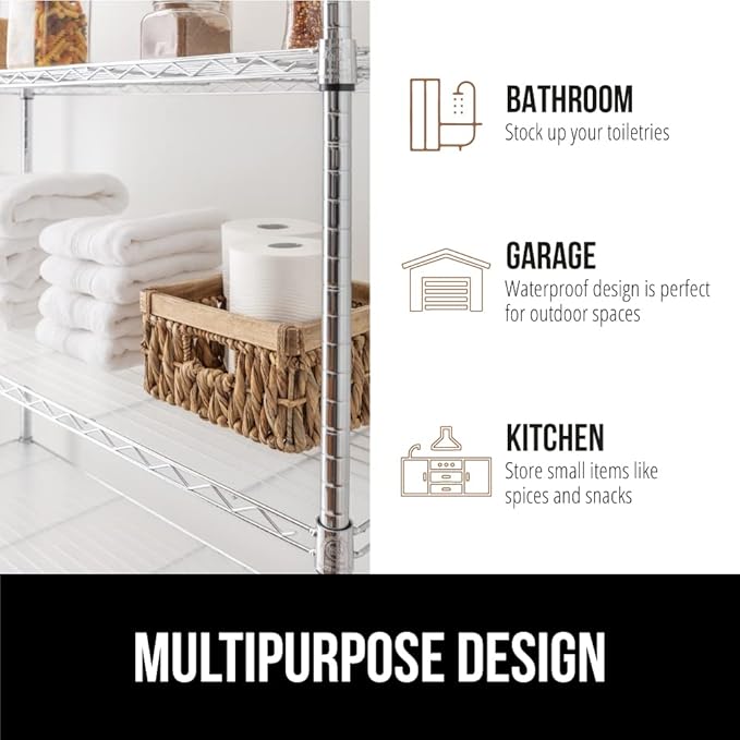 GORILLA GRIP ShelfGuard Wire Shelf Liner Compatible - Image 8
