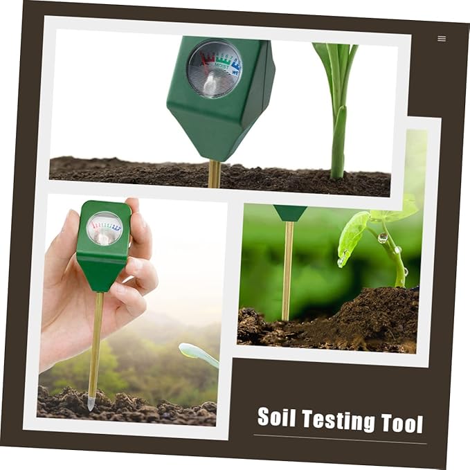 UPKOCH 2pcs Mini Soil Humidity Tester Accurate Soil Testing Tool - Image 3