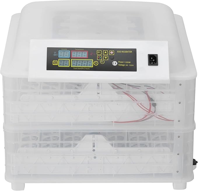 96 Egg Incubator, Efficient Incubator Hatching Eggs, - Image 3