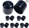 Acocony 1 3/16 Inch Rubber Cap Round Rubber End Caps PVC Flexible Protector by Acocony