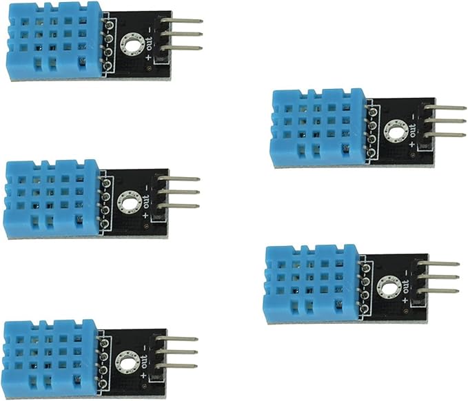 10 Pieces DHT11 Temperature & Humidity Sensor Module Digital Temperature and - Image 2