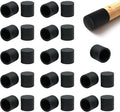 25 Pcs 11/16" Round Chair Leg Tips Caps, Silicone Rubber Furniture Leg Floor by BOPOREAE