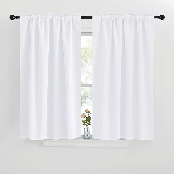 NICETOWN Window Curtain Panels for Kitchen - Image 2