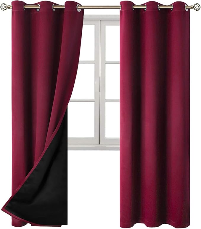 BGment Thermal Insulated 100% Blackout Curtains - Image 8