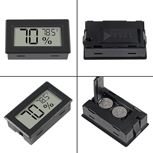 6 Pack Mini Hygrometer Indoor Humidity Meter Hygrometer Thermometers ，Humidity - Image 3