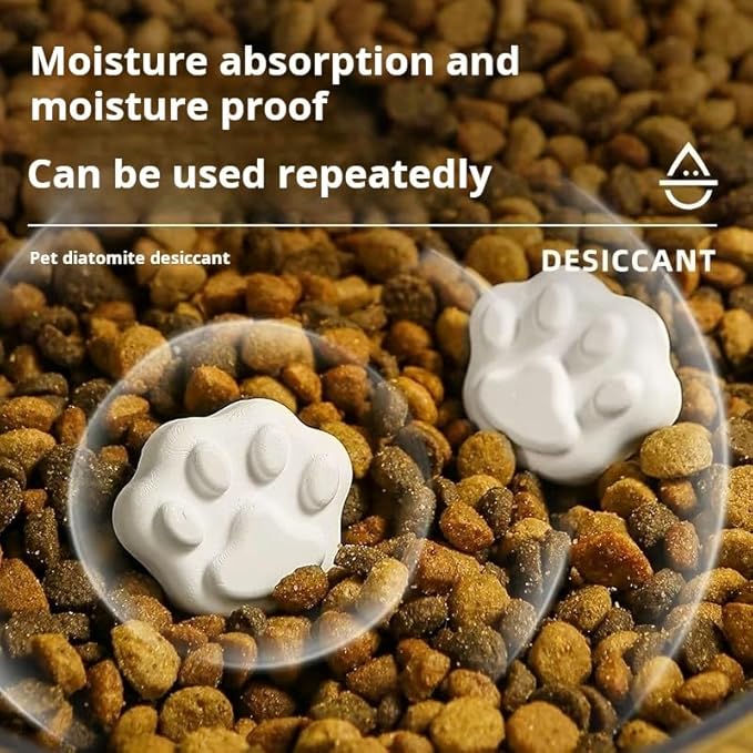 Pet Food Desiccant Strips & Cat Paw Moisture Absorbers Kitchen Items- - Image 4