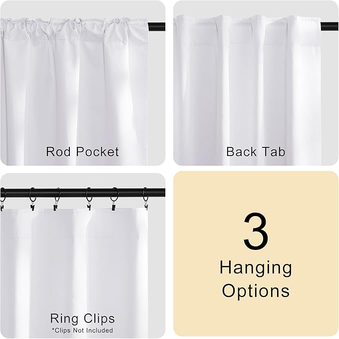 NICETOWN 100% Blackout Window Curtains - Image 5