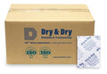 Dry & Dry 10 Gram Silica Gel Packets, Rechargeable Fabric Silica Gel Packs by DryDry