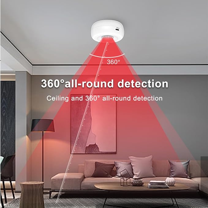 Wengart WiFi Light PIR Motion Sensor FH400A, Tuya App, 2.4GHz Combines Human - Image 3