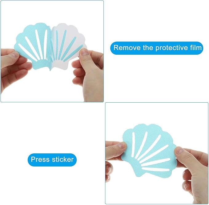PATIKIL 12 Pcs Non Slip Bathtub Stickers, Anti Slip Shower Stickers Bathroom - Image 4