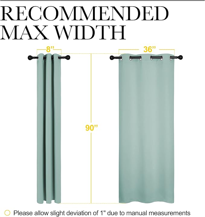 NICETOWN Patio Glass Door Panels - Image 7