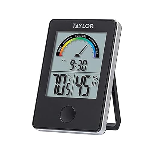 Taylor Digital Wireless Indoor Comfort Level Thermometer and Hygrometer by Taylor
