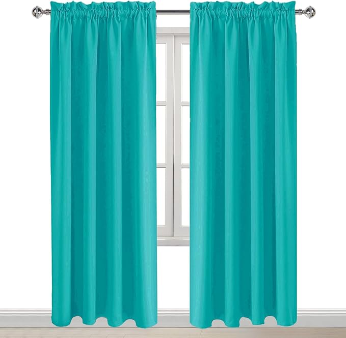 DWCN Blackout Curtains for Living Room Thermal Insulated, Energy Saving & Noise - Image 9