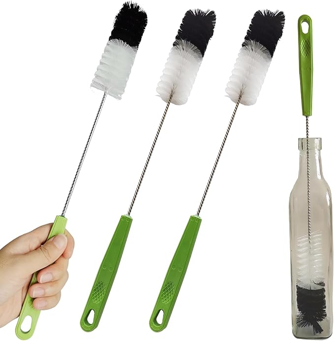 2 Pack 16" Water Bottle Brush for Cleaning, Dokpod Long Handle Bottle Cleaner by Dokpod