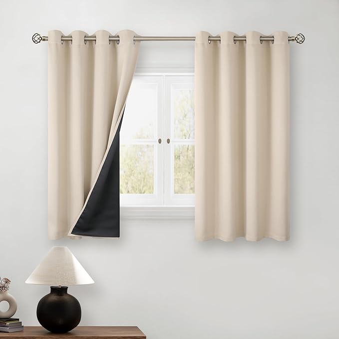 BGment Short 100% Blackout Curtains by BGment