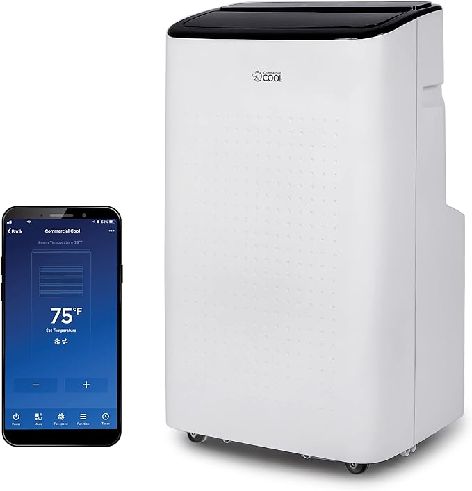 Commercial Cool Portable Air Conditioner, Dehumidifier & Fan, Portable Air by CommercialCool