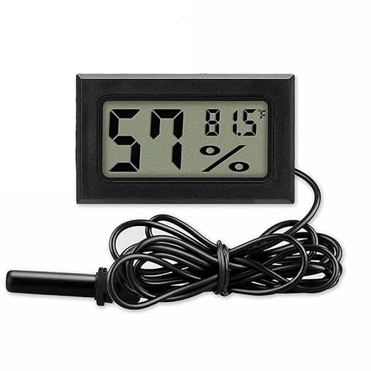 Mini Digital Thermometer, Humidity Meter, Hygrometer, and Hydrometer: Digital by WaleMorn
