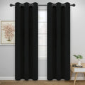 Easy-Going Blackout Curtains for Bedroom, Solid Thermal Insulated Grommet and by Easy-Going