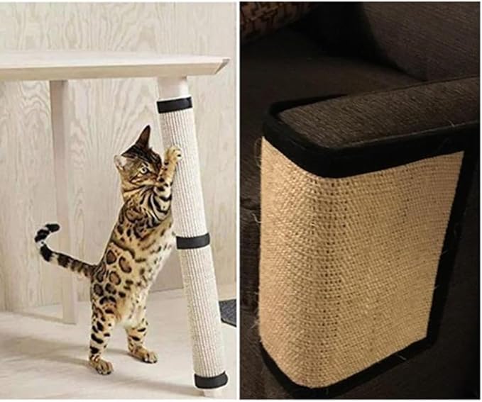 Cat Scratch pad Sofa Protector, Natural sisal Sofa Protector, Anti Scratch pad - Image 4