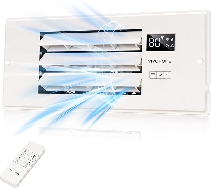 VIVOHOME 4'' x 12'' Opening Register Booster Fan by VIVOHOME