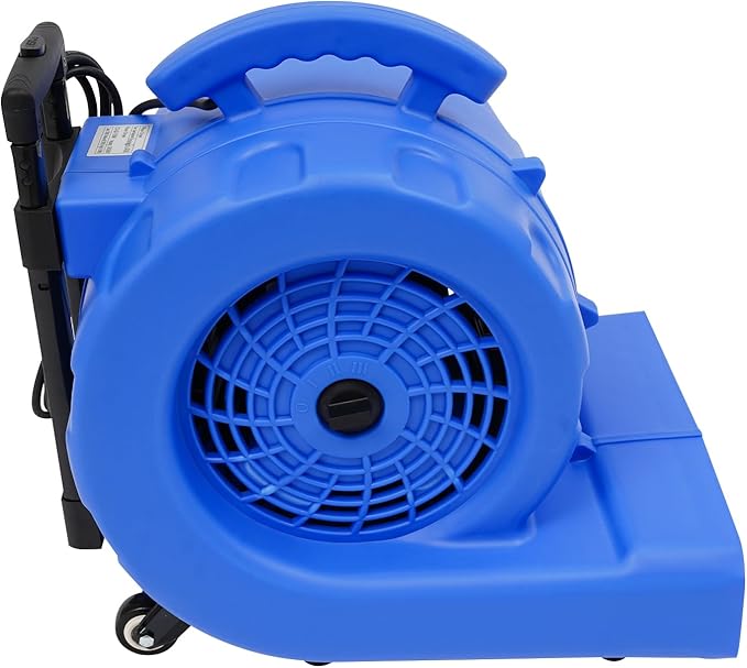 750W Commercial Floor Dryer, 750W Portable Air Mover & Commercial Floor Blower - Image 3
