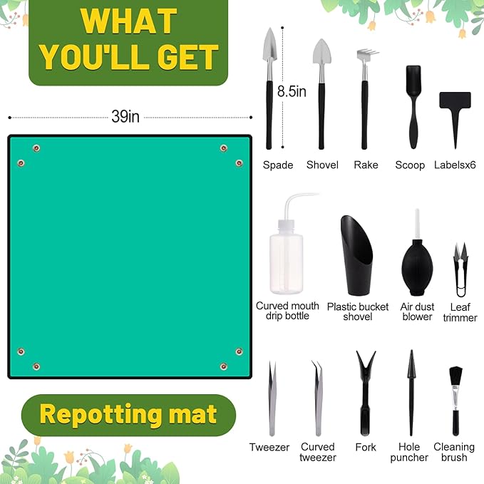 20pcs Small Gardening Tools Gifts - Image 5