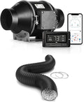 iPower 6 Inch Inline Duct Ventilation Smart Fan by iPower