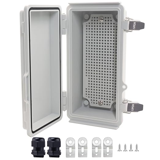 Waterproof Junction Box, ABS Plastic Electrical Box by LuSumtly