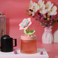 Gardenia Desktop Humidifier for Bedroom, Quiet Cool Mist Humidifier by Riecin