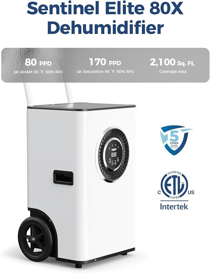 ALORAIR 170PPD Commercial Dehumidifier - Image 2