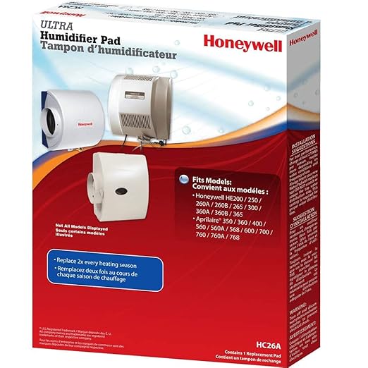 Honeywell HC26A1008/U Pad for He200, He360 and He365 Humidifiers by HoneywellAirComfort