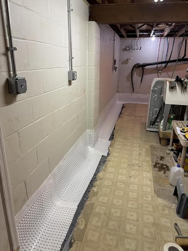 Whitecap Dimple Drainage Matting 4' x 50' - Image 4