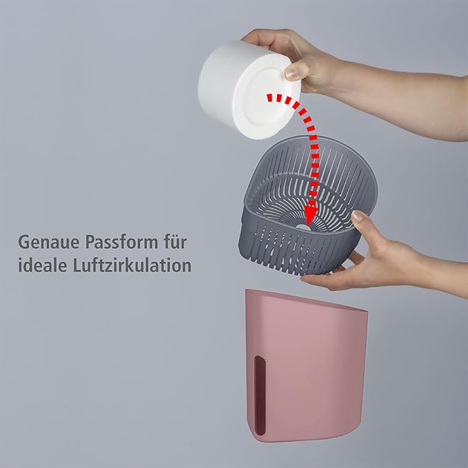 WENKO Portable Dehumidifier Drop Design, Compact and Rechargeable Dehumidifier - Image 4