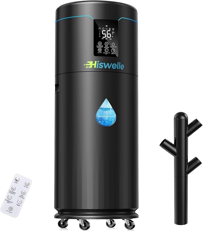 Large Humidifiers for Bedroom, 4.5 Gal Cool Mist Humidifier for Large Room by HumidifiersforLargeRoom