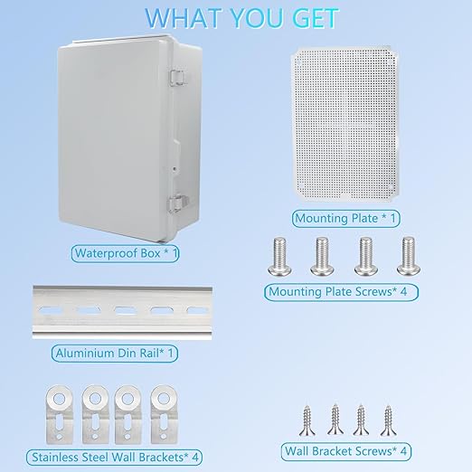 Outdoor Waterproof Box, IP67 ABS Junction Box Electrical Enclosure - Image 4