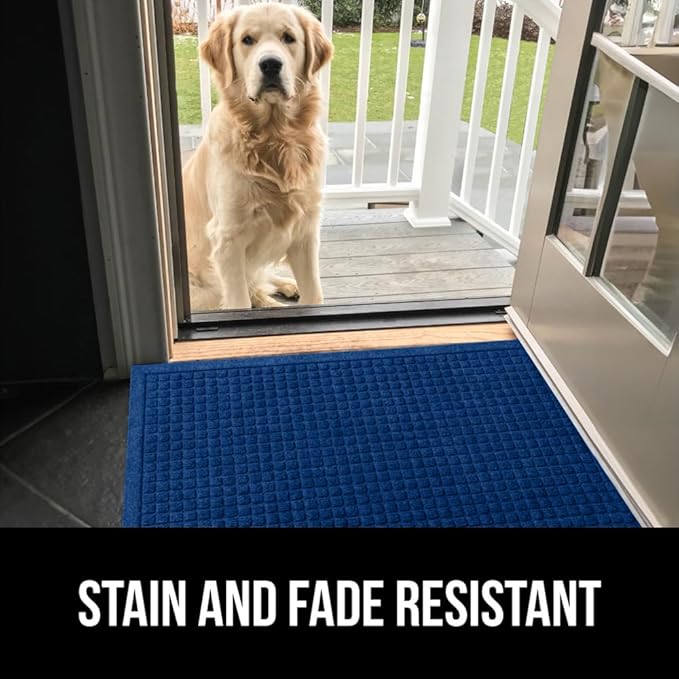 GORILLA GRIP Front Door Mat, Indoor Outdoor Ultra Absorbent HydroAbsorb Doormat - Image 10