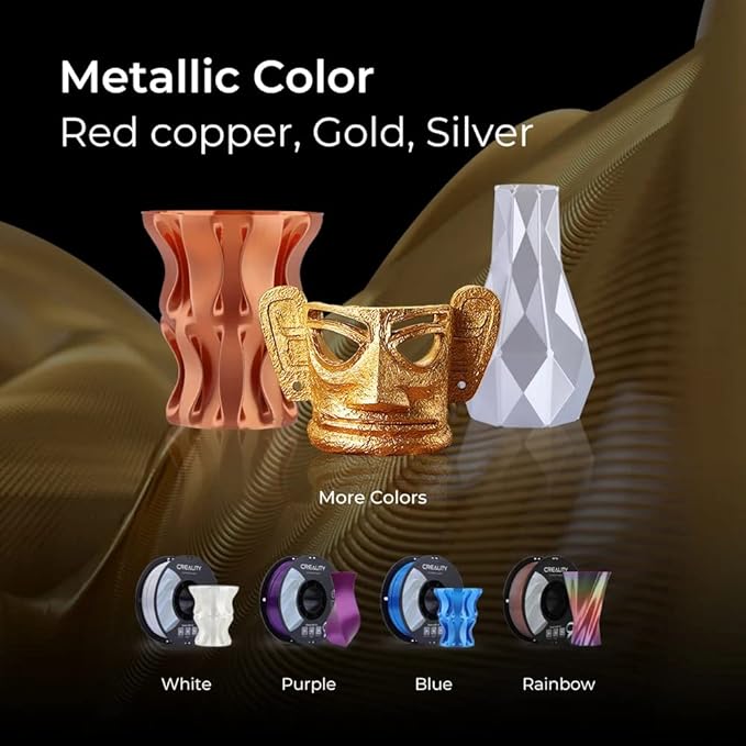 Creality PLA Filament 1.75mm, Shiny and Smooth, High Gloss Silk PLA, Silk - Image 8