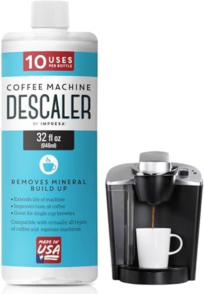 IMPRESA 10 Uses 32oz Coffee Machine Descaler by IMPRESA