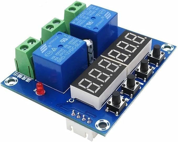 DC 12V XH-M452 Thermostat Dual Output Temperature Humidity Thermometer - Image 4