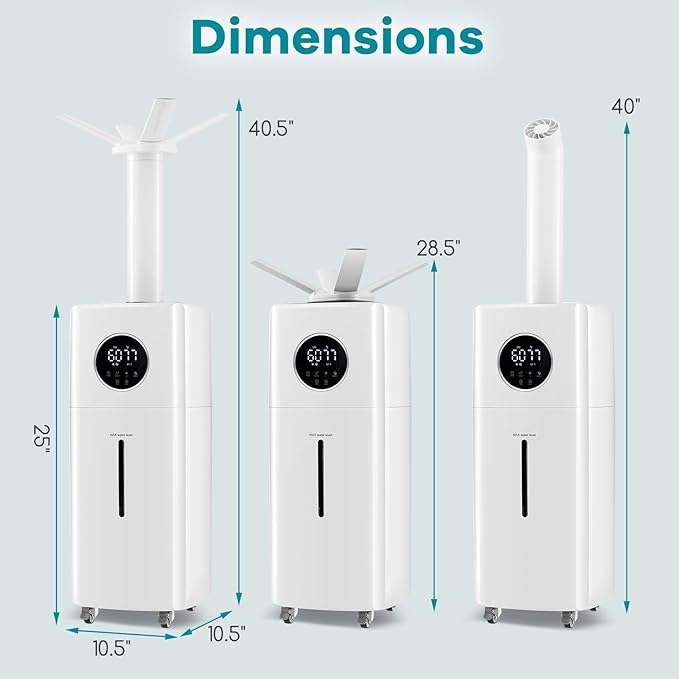 ARLIME Humidifier Large Room 2200 Sq.Ft, 5.5Gal Top Fill Commercial Humidifier - Image 7