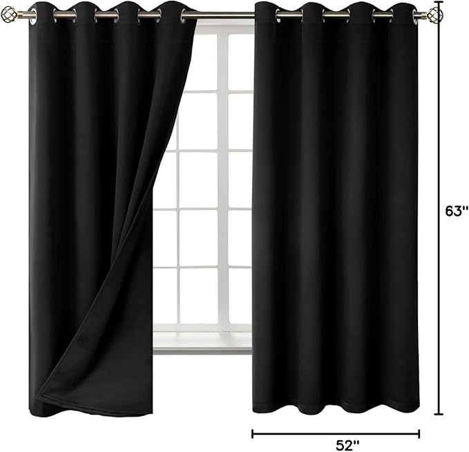 BGment Thermal Insulated 100% Blackout Curtains - Image 9