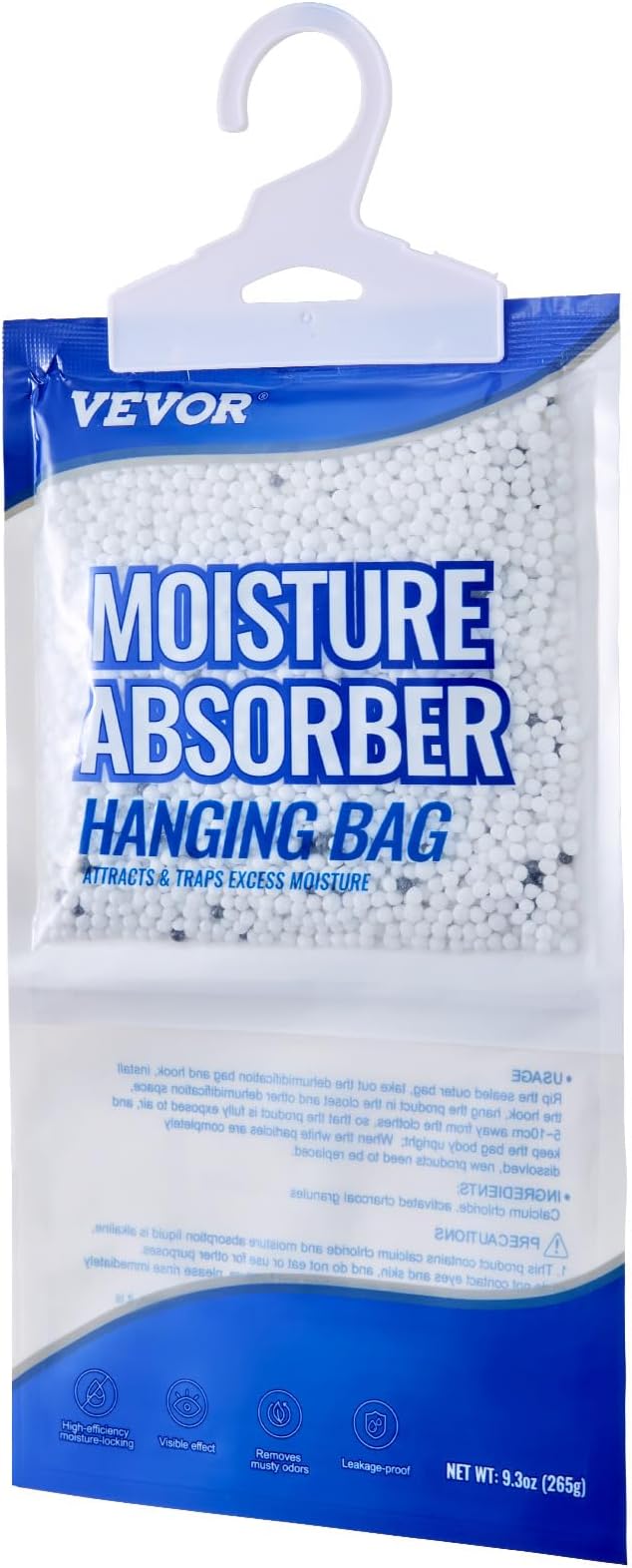 VEVOR Hanging Moisture Absorber, 9.3 oz Hanging Closet Dehumidifier Bags - Image 10