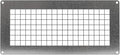 Repa Market 10" x 5" Inch Galvanized Steel Rectangular Crawl Space Vent Grid by RepaMarket