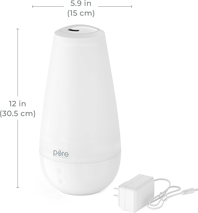 Pure Enrichment PureSpa XL 3-in-1 Cool Mist Humidifier, Essential Oil Diffuser - Image 8