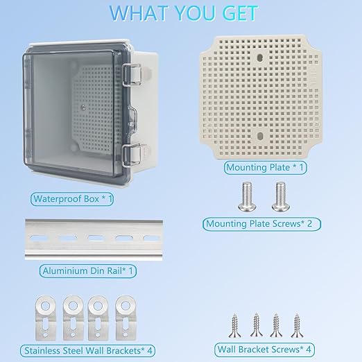 Electrical Box, Outdoor Waterproof Box IP67 Junction Box - Image 4