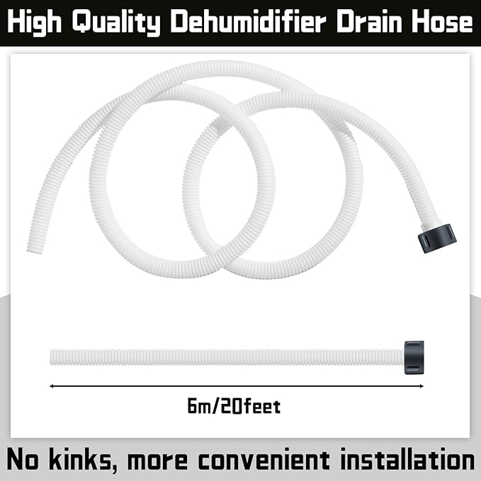 Dehumidifier Drain Hose 3/4 Inches FHT Connection - Image 2